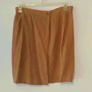 Options Melrose Camel color skirt 100% silk size large
